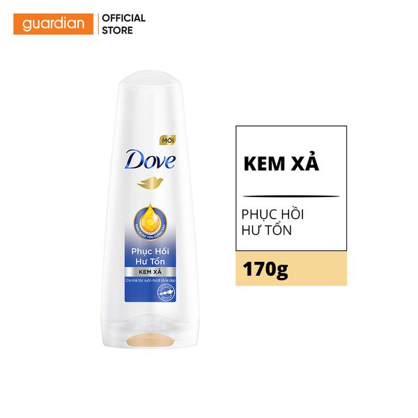 Kem Xả Giúp Phục Hồi Tóc Hư Tổn Dove 170gr