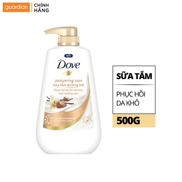 Sữa Tắm Dưỡng Thể Giúp Phục Hồi Da Khô Dove 500Gr