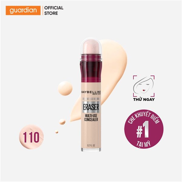 Bút Cushion Che Khuyết Điểm Maybelline Instant Age Rewind 110 Fair 6Ml