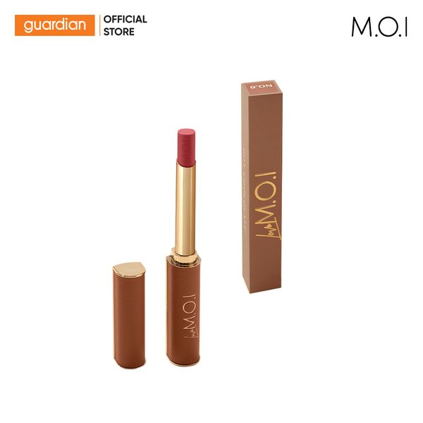 Son Môi Sáp Love M.O.I No.6 - Hot Chocolate - Đỏ Cam Quế 2.2gr