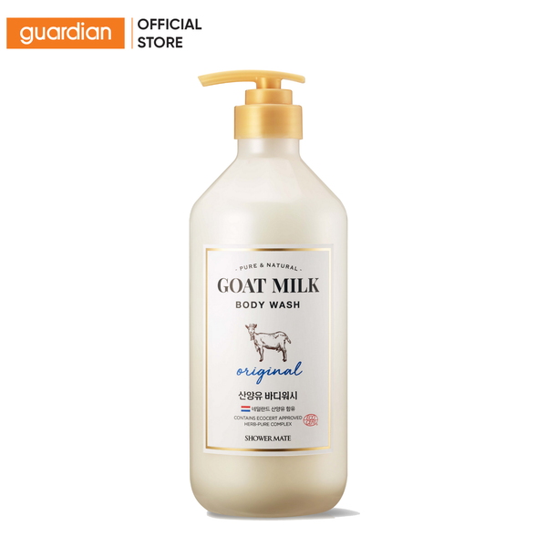 Sữa Tắm Dê Dưỡng Ẩm Hàn Quốc Goat Milk Shower Mate 800Ml