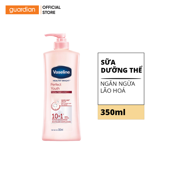 Sữa Dưỡng Thể Collagen Vaseline Ngăn Ngừa Lão Hóa 350Ml