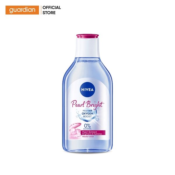 Nước Tẩy Trang Làm Hỗ Trợ Sáng Da Pearl White Micellar Water Nivea 400Ml