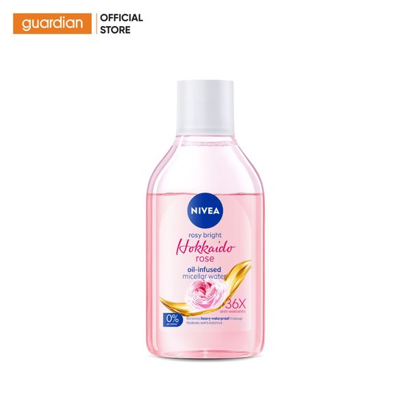 Nước Tẩy Trang Hoa Hồng Hỗ Trợ Sáng Da Nivea 400Ml