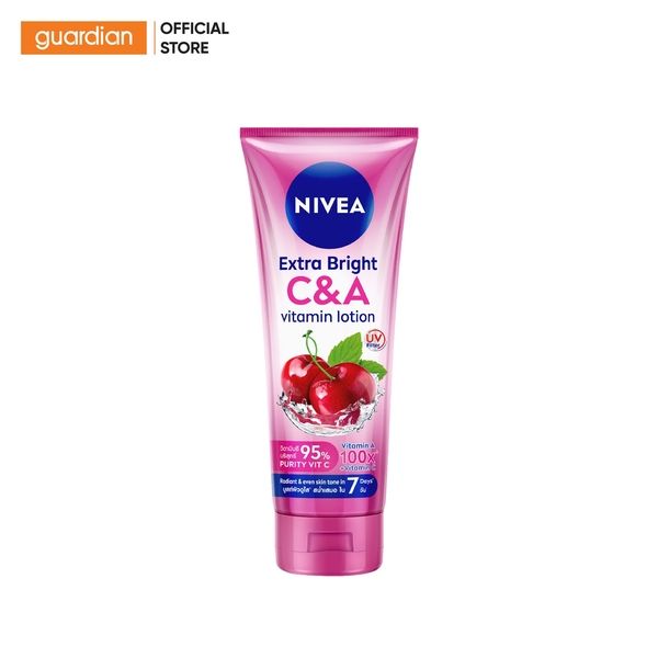 Sữa Dưỡng Thể Dưỡng Sáng Da Nivea Extra White C&A Vitamin Lotion Da Đều Màu Hơn Sau 7 Ngày 180ml