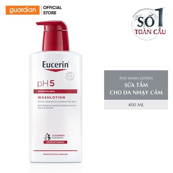 Sữa Tắm Cho Da Nhạy Cảm Eucerin Ph5 400Ml