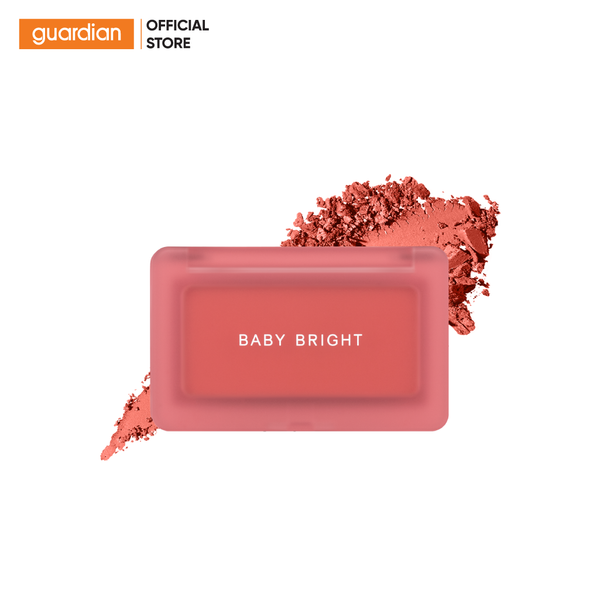 Phấn Má Hồng Baby Bright Mood Matte Blusher #06 Fresh 4.5G