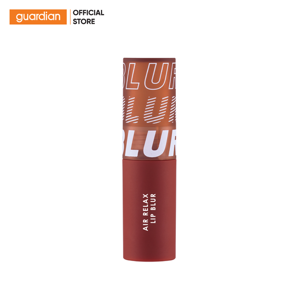 Son Kem Lì Cathy Doll Air Relax Lip Blur #11 Red N Beach Nâu Đỏ Sẫm 3,5Gr