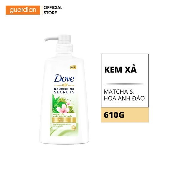 Kem Xả Dove Matcha & Hoa Anh Đào 610G