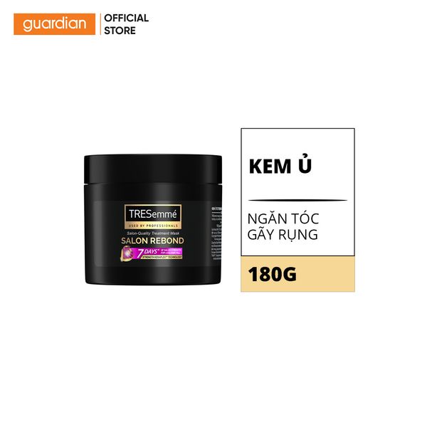 Kem Ủ Tóc Giúp Giảm Gãy Rụng Tresemmé Salon Rebond 180ml