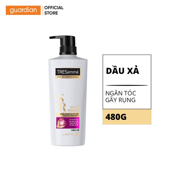 Dầu Xả Ngăn Tóc Gãy Rụng Tresemmé Salon Rebond 480gr