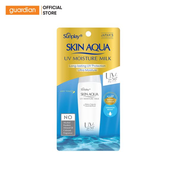 Sữa Chống Nắng Dưỡng Da Giữ Ẩm Sunplay Skin Aqua UV Moisture Milk SPF50 PA+++ 30Gr