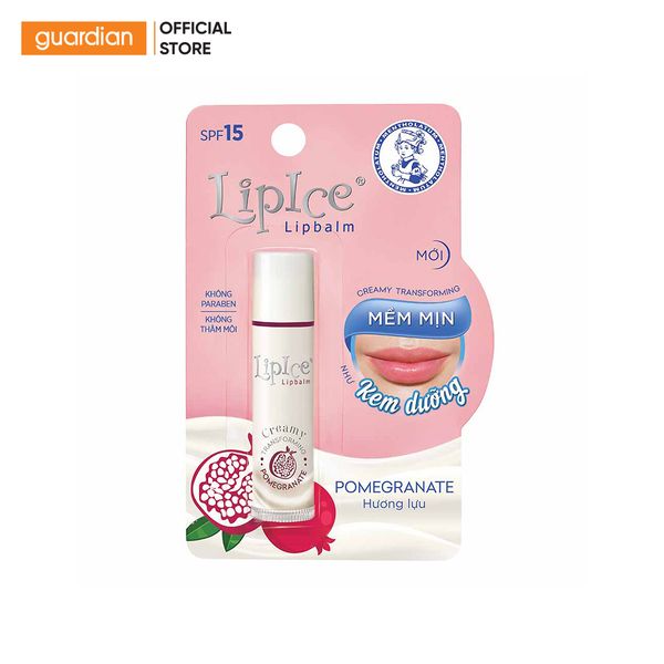 Son Dưỡng Lipice Lipbalm Pomegranate Hương Lựu 4,3Gr