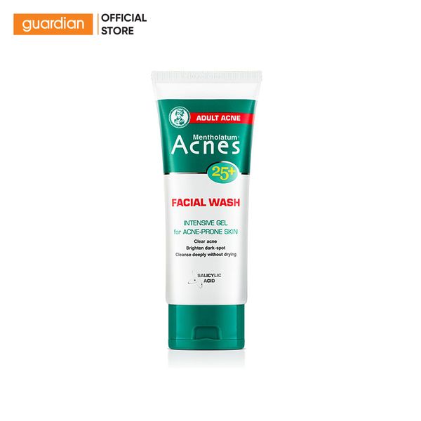 Gel Rửa Mặt Ngăn Ngừa Mụn 25+ Facial Wash Acnes 100Gr