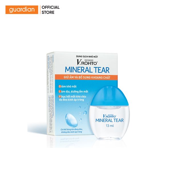 Dung Dịch Nhỏ Mắt V.Rohto Mineral Tear 13Ml
