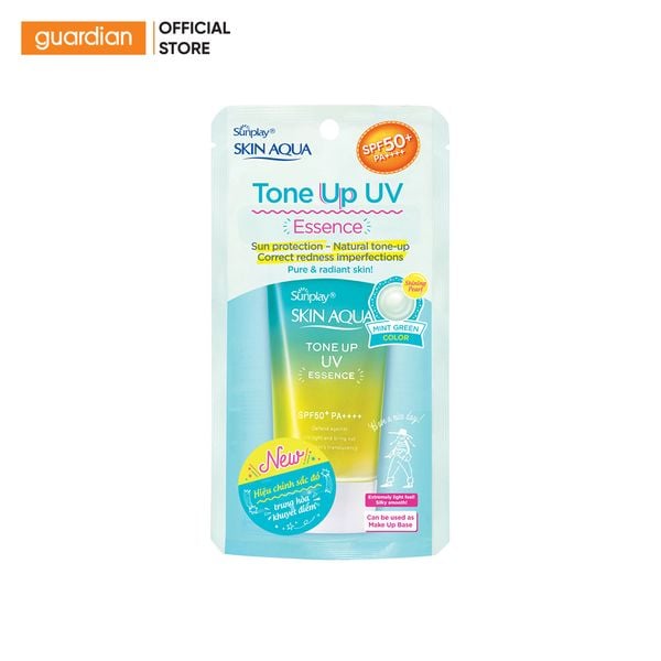 Tinh Chất Chống Nắng Hiệu Chỉnh Sắc Da Sunplay Skin Aqua Tone Up Uv Essence Mint Green 50Gr
