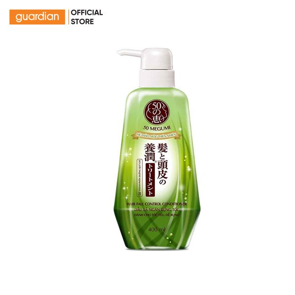 Dầu Xả Giúp Giảm Rụng Tóc Hair Fall Control Conditioner 50 Megumi 400Ml