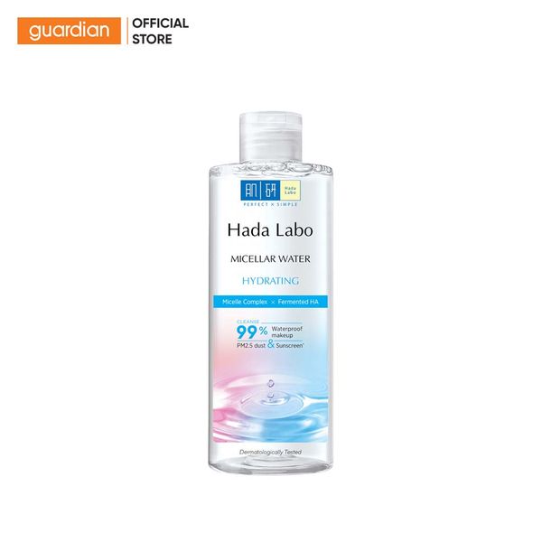 Nước Tẩy Trang Sạch Sâu Dưỡng Ẩm (Hada Labo Micellar Water Hydrating) 240Ml