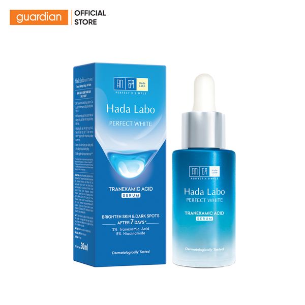 Serum Giúp Dưỡng Sáng Hada Labo Perfect White Tranexamic Acid Serum 30Ml