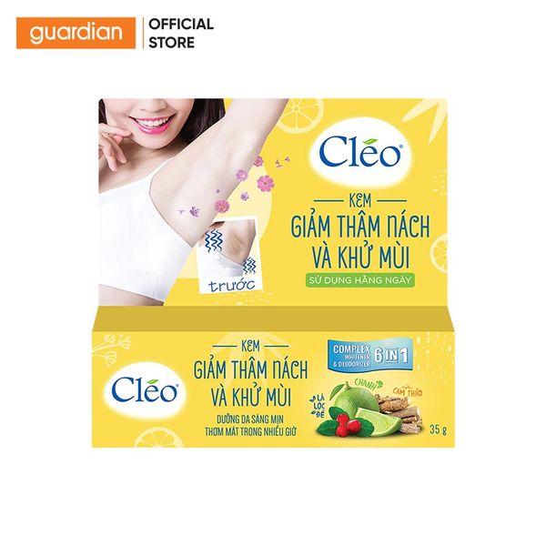 Kem Giảm Thâm Nách Và Khử Mùi Cleo 35G