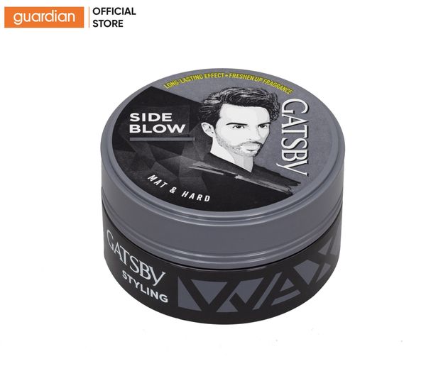 Wax Tạo Kiểu Tóc Dày Bồng Cá Tính Gatsby Styling Wax Mat & Hard Side Blow 25gr