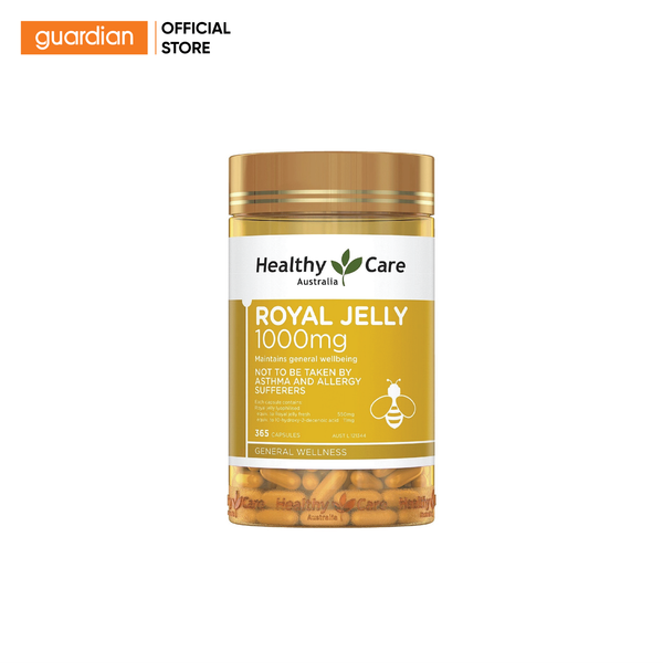 Thực Phẩm Bảo Vệ Sức Khỏe Healthy Care Royal Jelly 1000Mg Hộp 365 Viên