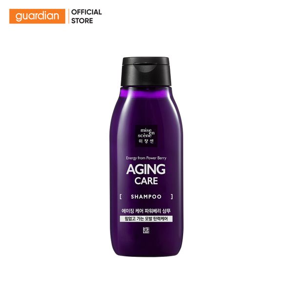 Dầu Gội Giúp Giảm Chẻ Ngọn Và Tăng Độ Bồng Bềnh Cho Tóc Mise En Scene Aging Care Shampoo 200ml