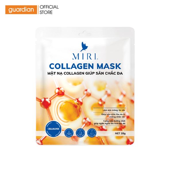 Mặt Nạ Miri Collagen Giúp Hỗ Trợ Săn Chắc Da 28Gr
