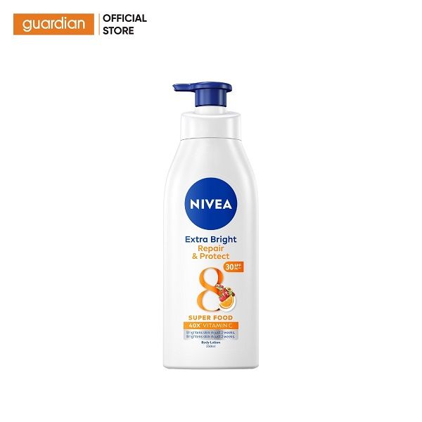 Sữa Dưỡng Thể Giúp Dưỡng Sáng Giúp Phục Hồi & Chống Nắng Nivea 350Ml