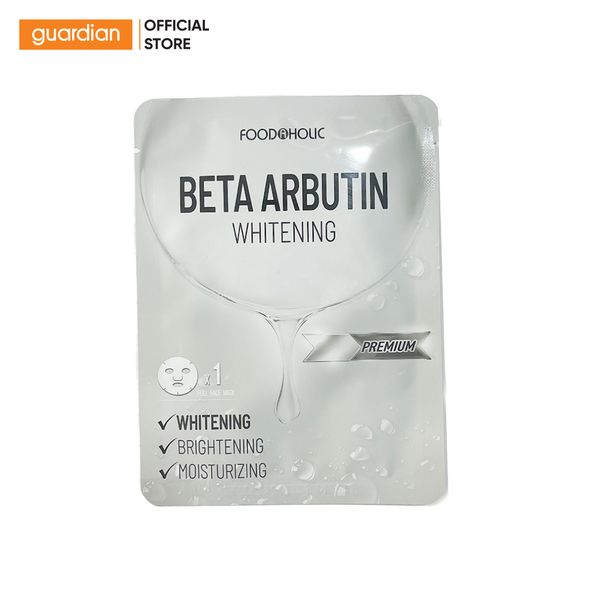 Mặt Nạ Giúp Dưỡng Sáng Beta Arbutin Foodaholic 23Ml