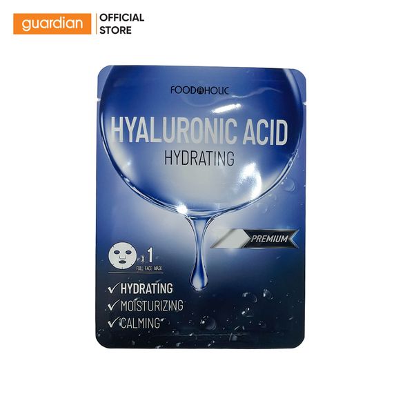 Mặt Nạ Cấp Ẩm Acid Hydrating Hyaluronic Foodaholic 23Ml