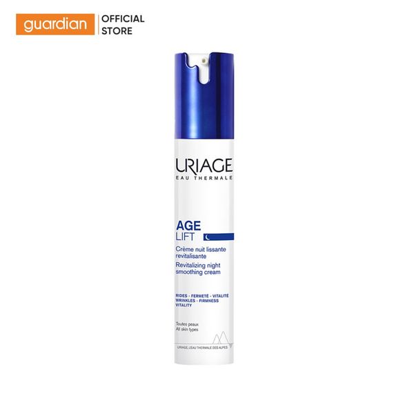 Kem Dưỡng Da Ban Đêm Cải Thiện Dấu Hiệu Lão Hóa Giúp Da Rạng Rỡ Uriage Age Lift Crème Nuit 40ml