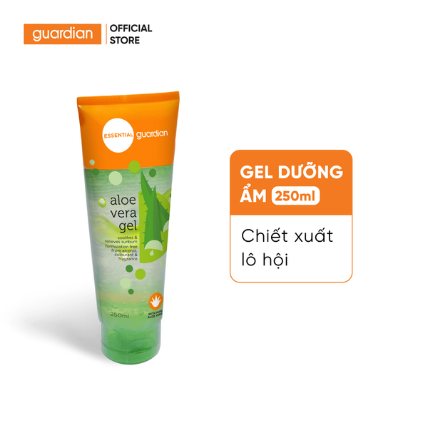 Gel Dưỡng Ẩm Guardian Aloe Vera Gel Chiết Xuất Lô Hội / Nha Đam 250Ml