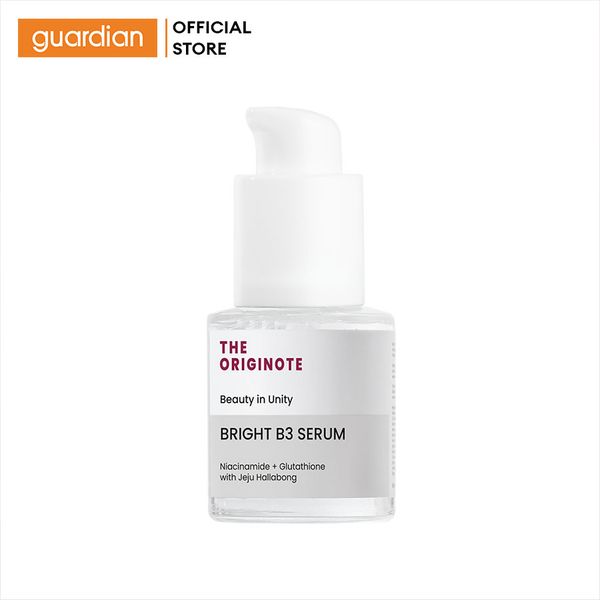 Tinh Chất Dưỡng Sáng Da The Originote Gluta Bright B3 Serum Với Niacinamide Glutathione Và Jeju Hallabong 20ml