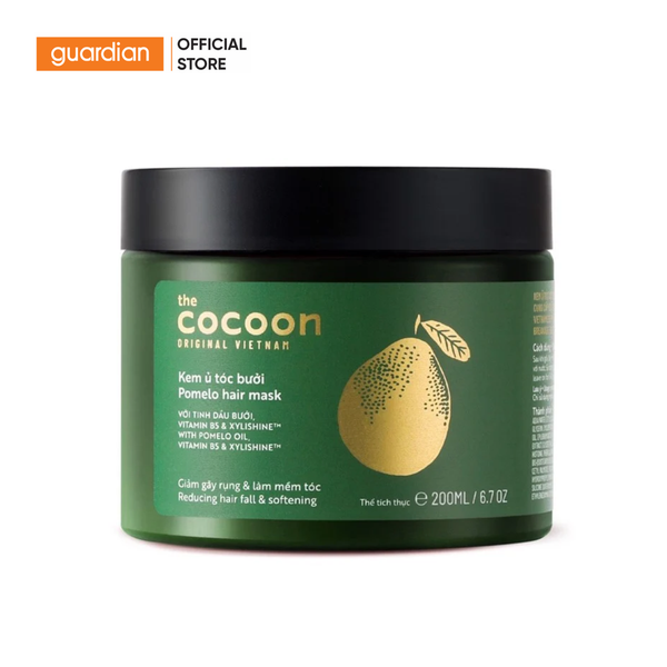 Kem Ủ Tóc Bưởi Làm Mượt Tóc, Giảm Gãy Rụng Cocoon 200ml