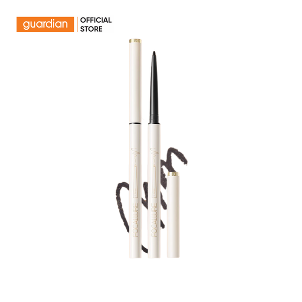 Bút Kẻ Mắt Dạng Gel Lâu Trôi Focallure FA243 #F01 Dark Black Màu Đen 1gr