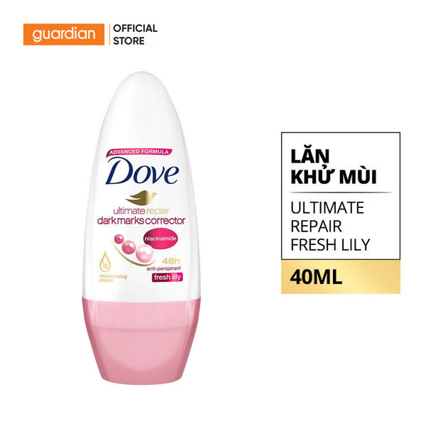 Lăn Khử Mùi Dove Ultimate Repair Fresh Lily 40Ml