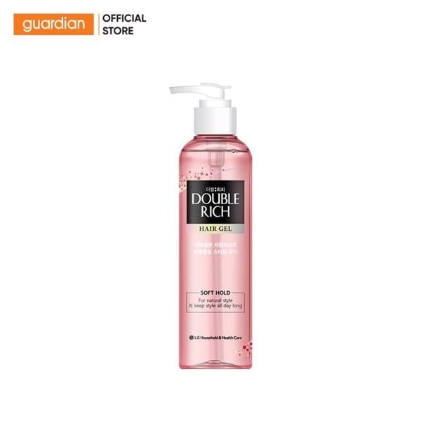 Gel Tạo Kiểu Tóc Giữ Nếp Tóc Nhẹ Nhàng, Tự Nhiên Double Rich Hair Gel 250ml