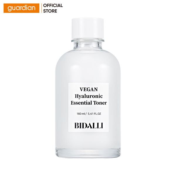 Nước Cân Bằng Dưỡng Ẩm Bidalli Vegan Hyaluronic Essential Toner 160ml