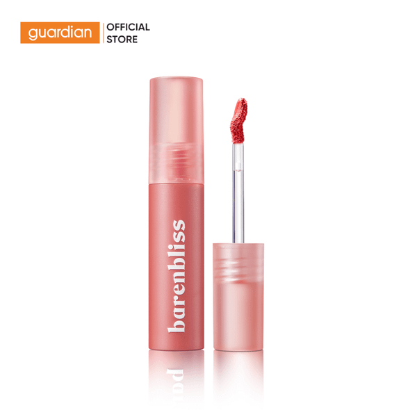 Son Lì Mịn Dưỡng Môi Barenbliss Cherry Makes Cheerful Lip Velvet #01 Blushed Moment Hồng Đất 2.5g