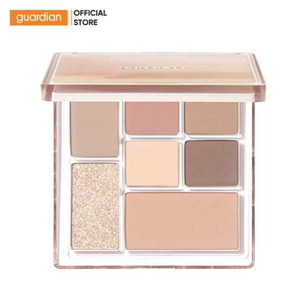 Phấn Mắt Bắt Sáng và Tạo Khối Tự Nhiên, Lâu Trôi Chống Nước Judydoll Play Colors Eyeshadow Palette #26 Raw Wood Tông Nâu Nude Lạnh Lùng 8.5g