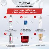  Nước Tẩy Trang L’Oréal Paris Revitalift Crystal Purifying Micellar Water Cho Da Dầu 400Ml 