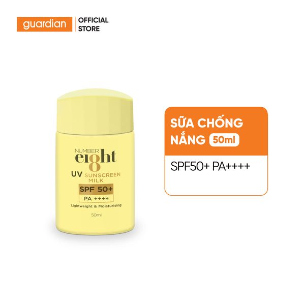 Sữa Chống Nắng Number Eight Uv Sunscreen Milk Spf50+ Pa++++ 50ml