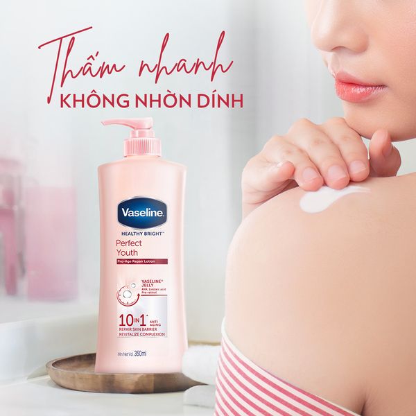  Sữa Dưỡng Thể Collagen Vaseline Ngăn Ngừa Lão Hóa 350Ml 