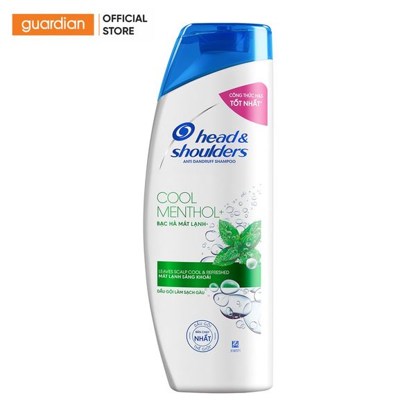 Dầu Gội Bạc Hà Mát Lạnh Head & Shoulders Cool Menthol 170ml