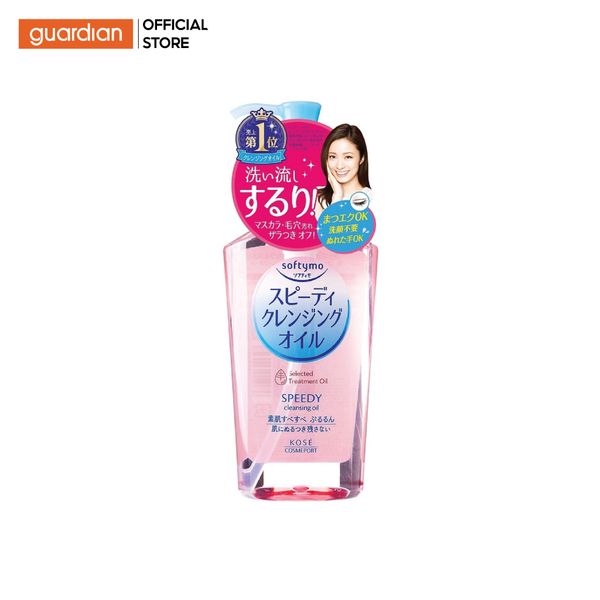 Dầu Tẩy Trang Làm Sạch Dịu Nhẹ Softymo Speedy Cleasing Oil Cho Da Nhạy Cảm 230ml