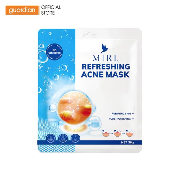 Mặt Nạ Giúp Giảm Mụn Và Giảm Nhờn Miri Refreshing Acne Mask 30gr