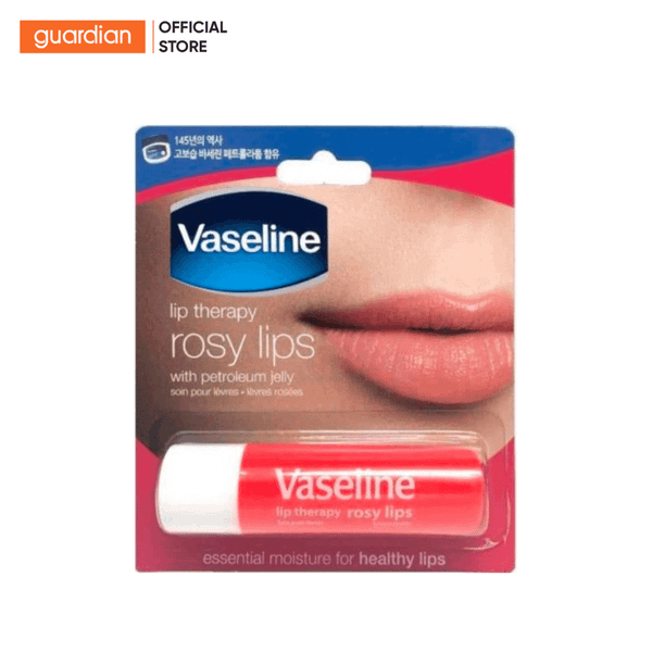 Son Dưỡng Môi Vaseline Rosy Lips Hoa Hồng 4,8Gr