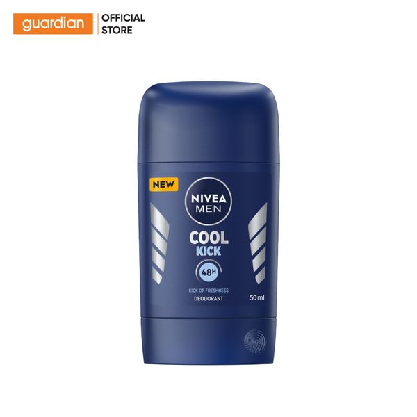 Sáp Khử Mùi Nam Nivea Men Cool Kick Mát Lạnh 50Ml