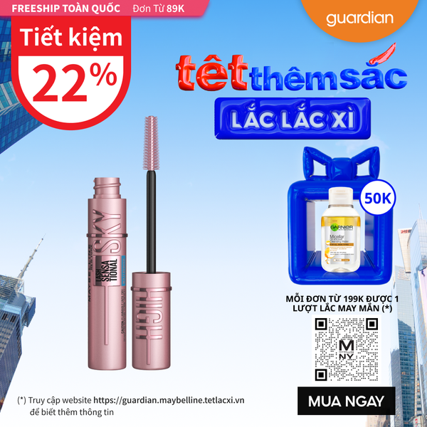 Mascara Làm Tơi Và Dài Mi Maybelline Lash Sensational Sky High 6Ml